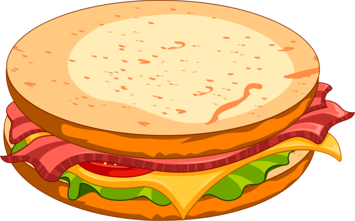 Autocollant Fast Food Hamburger 4