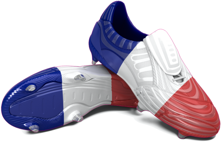 Autocollant Chaussure Foot France