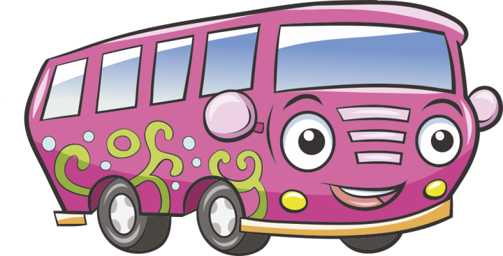 Autocollant Voiture Enfant Minibus