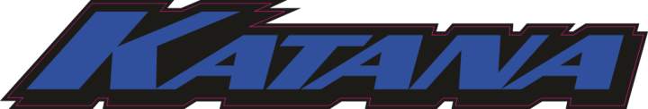 Autocollant Suzuki Katana Bleu