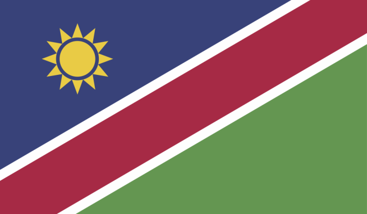 Autocollant Drapeau Namibia