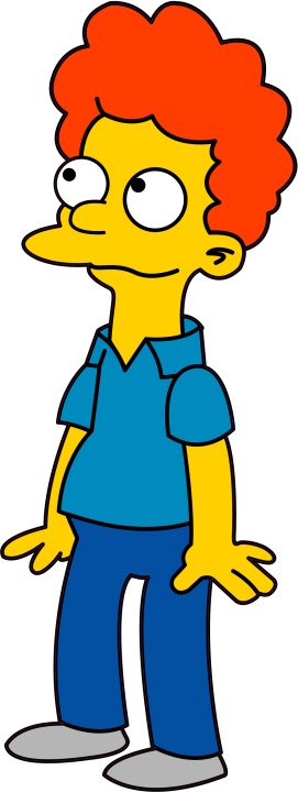 Autocollant Rod Flanders - Simpsons