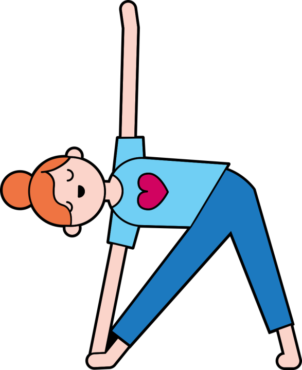 Autocollant Métier Yoga Position 8