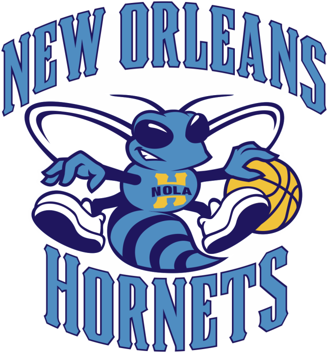 Autocollant Logo Nba Team New Orleans Hornets