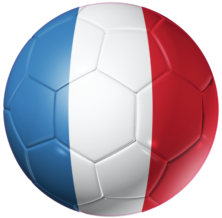 Autocollant Ballon Foot France
