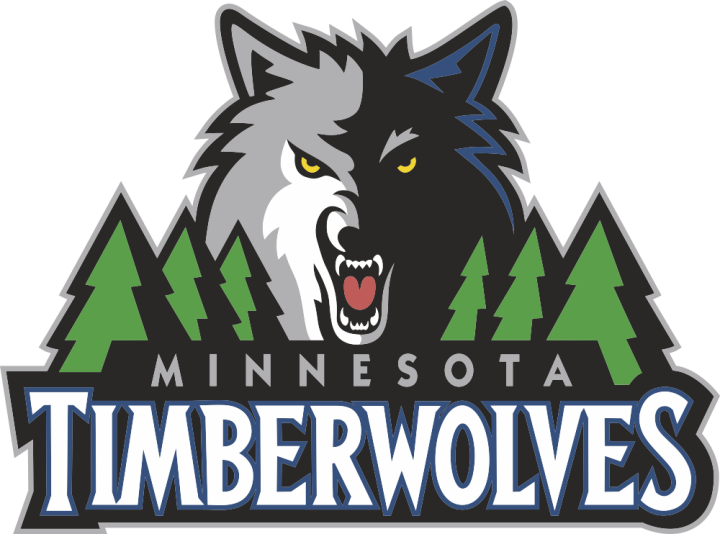 Autocollant Logo Nba Team Minesota Timberwolves