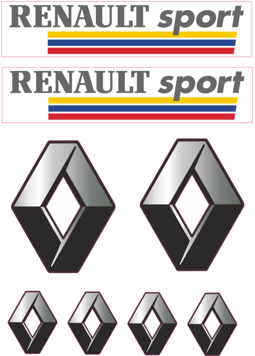 Autocollant Renault