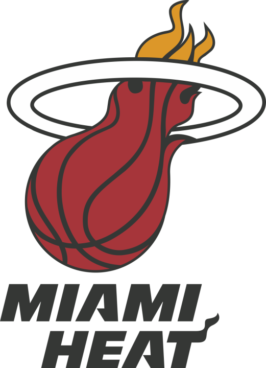 Autocollant Logo Nba Team Miami Heat
