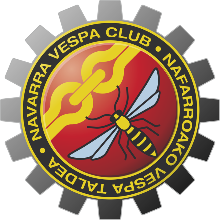 Sticker Vespa Club Navarra
