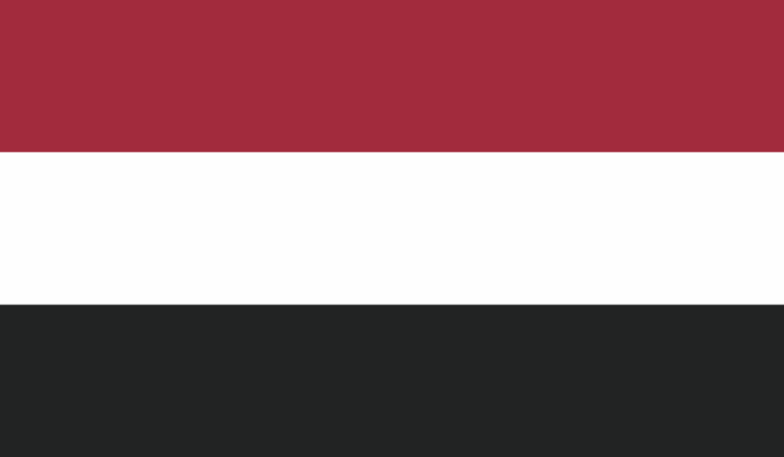 Autocollant Drapeau Yémen