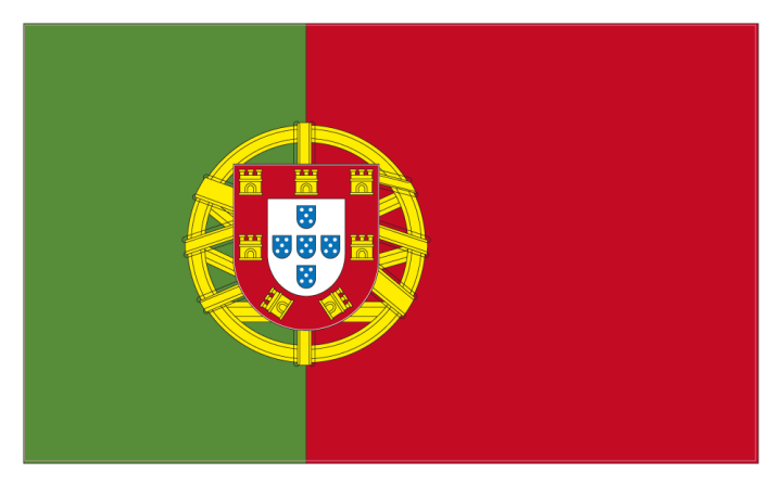 Autocollant Drapeau Portugal