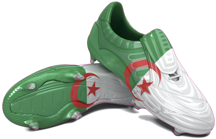 Autocollant Chaussure Foot Algerie
