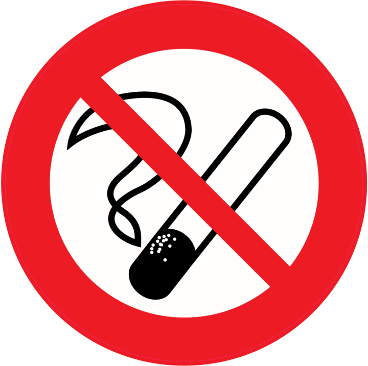 Autocollant Panneau Interdiction De Fumer