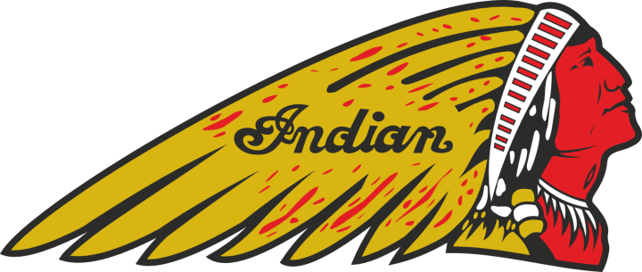 Sticker Indian Logo Droite