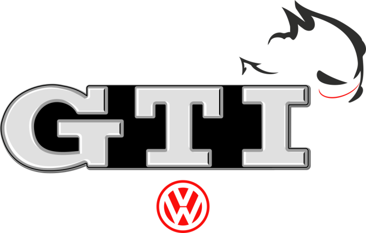 Autocollant Volkswagen Gti