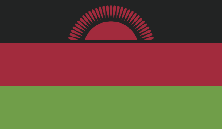 Autocollant Drapeau Malawi