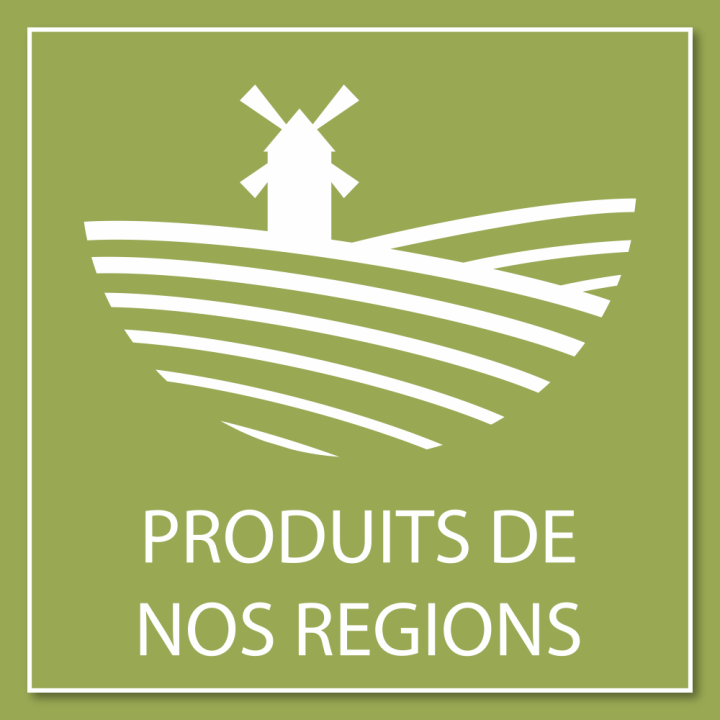 Autocollant Logo Produits Régionaux