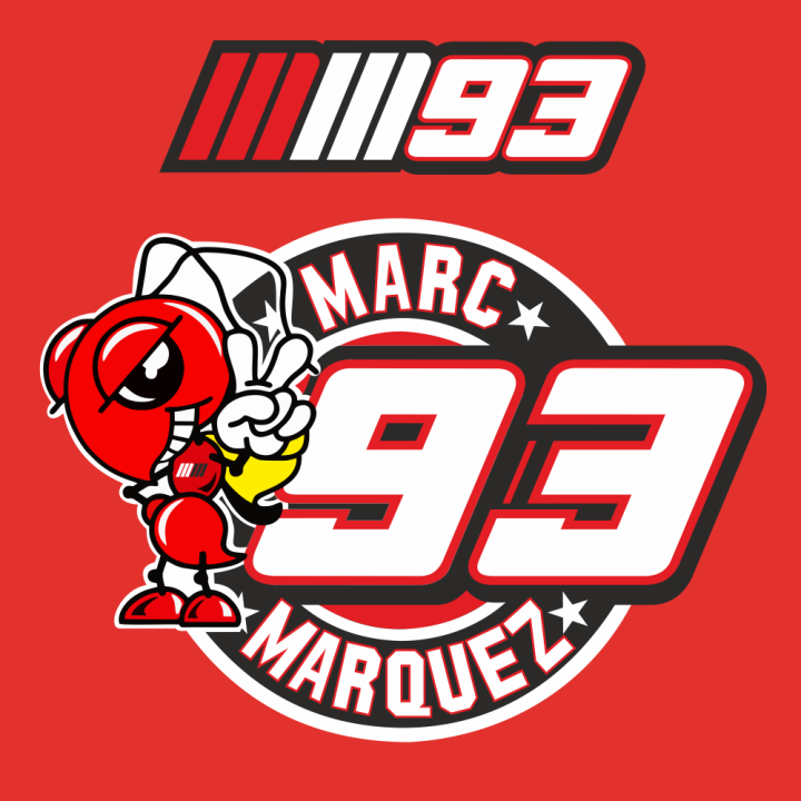 Autocollant Marc Marquez Logo 93