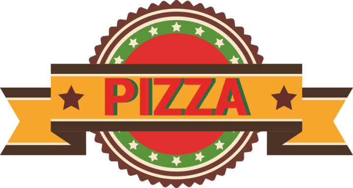 Autocollant Pizza Logo 5