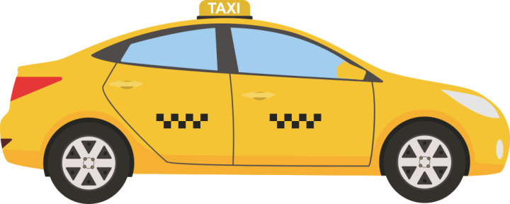 Autocollant Métier Transport Taxi 4