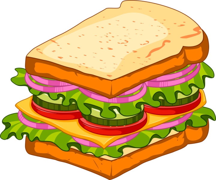 Autocollant Fast Food Sandwich 5