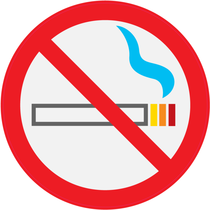 Autocollant Panneau Interdiction De Fumer
