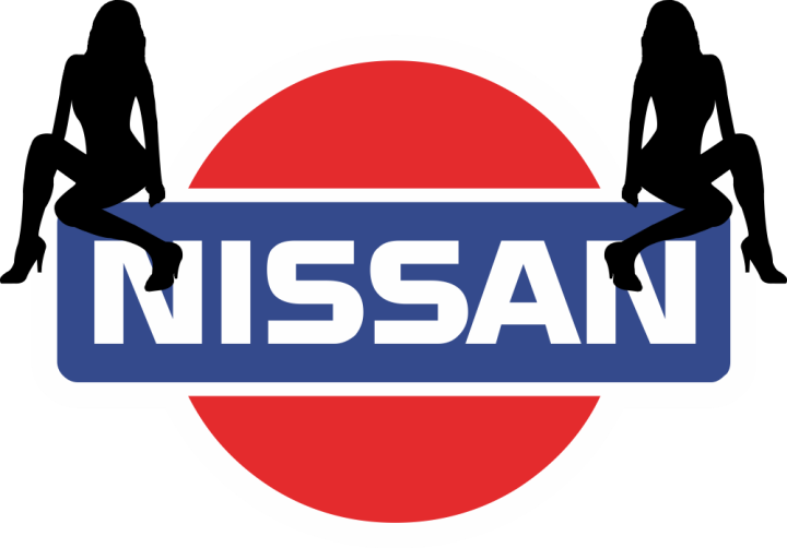 Autocollant Sexy Logo Nissan