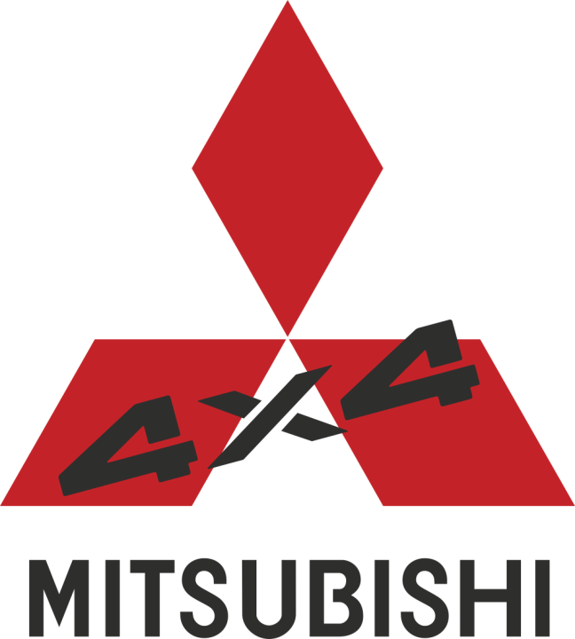 Autocollant Mitsubishi 4x4
