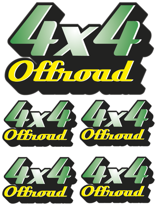 Autocollant Offroad