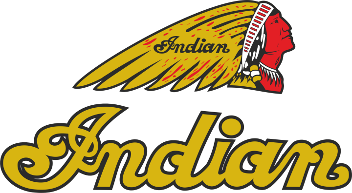Autocollant Indian Logo Droite