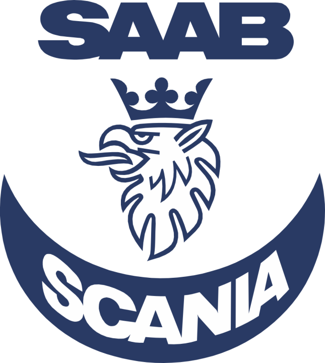 Autocollant Saab Scania