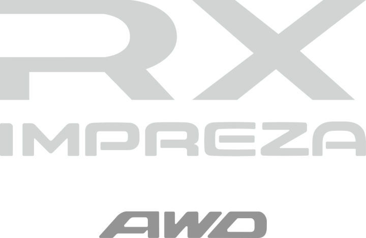 Autocollant Subaru Rx Impreza Awd
