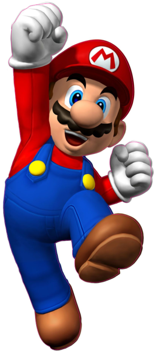 Autocollant Mario