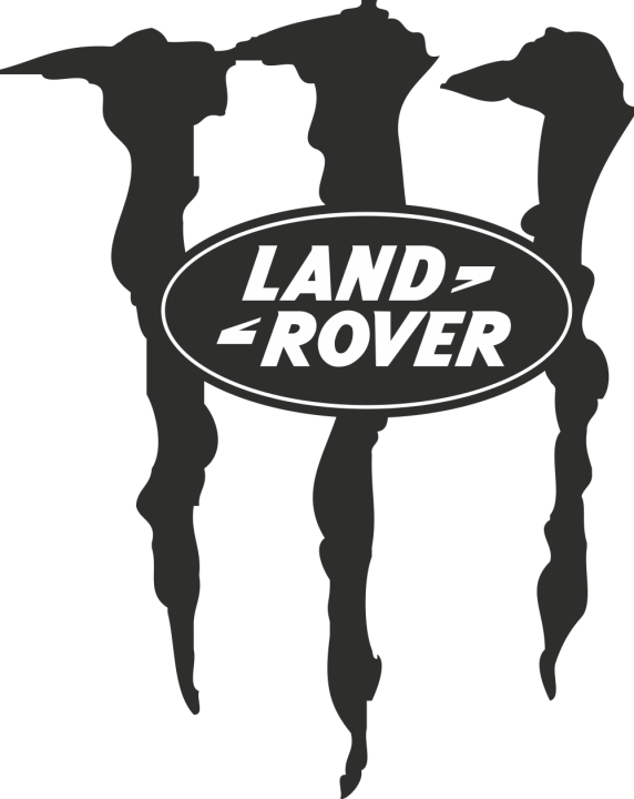 Autocollant Land Rover Monster
