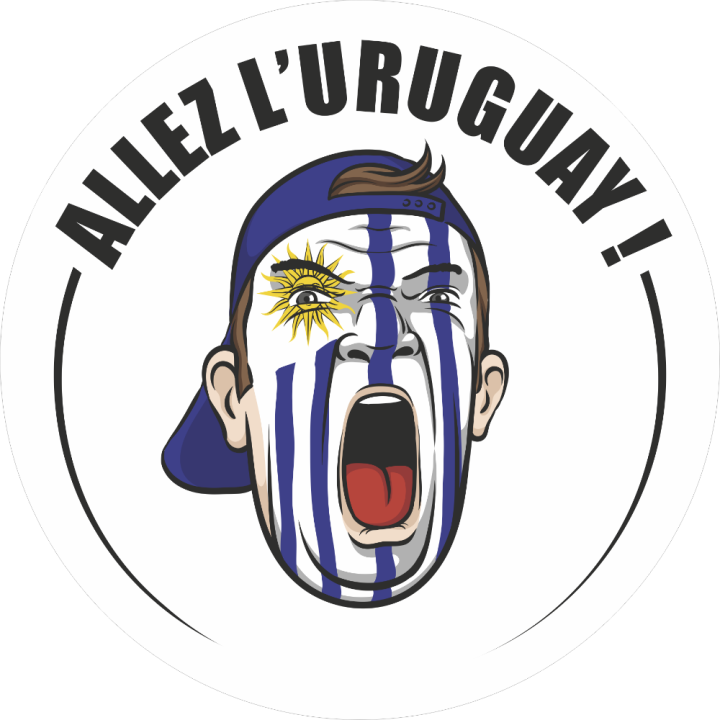 Votre autocollant et Autocollant Football Allez Uruguay au meilleur ...