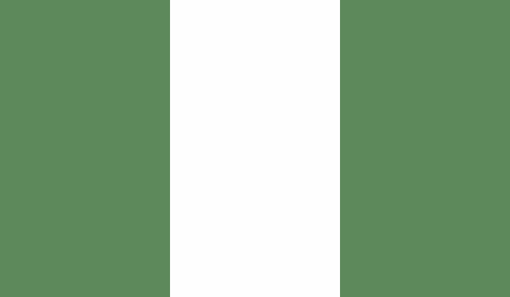 Autocollant Drapeau Nigeria