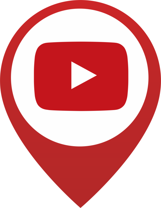 Autocollant Logo Réseau Social Youtube 3