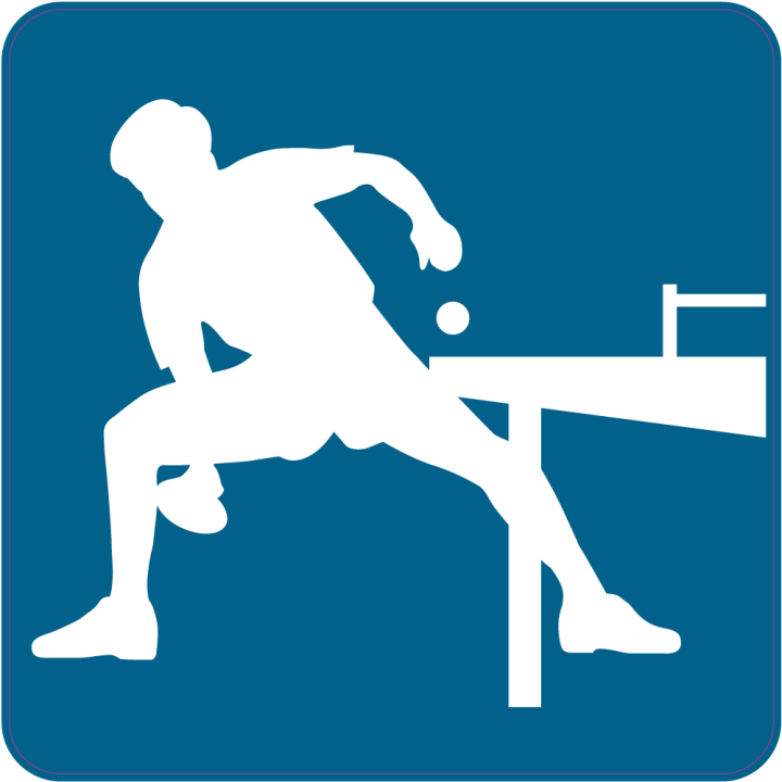 Autocollant Ping Pong A
