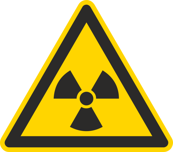 Autocollant Matières Radioactives