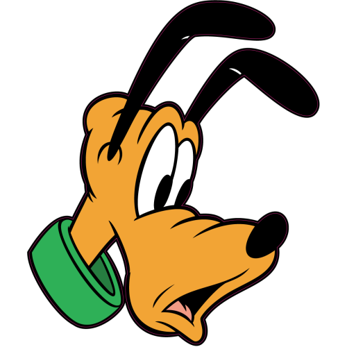 Autocollant Tete Plutot