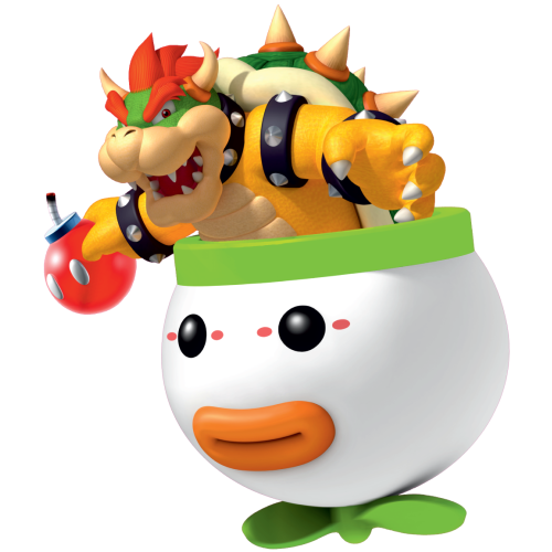 Autocollant Mario Bowser