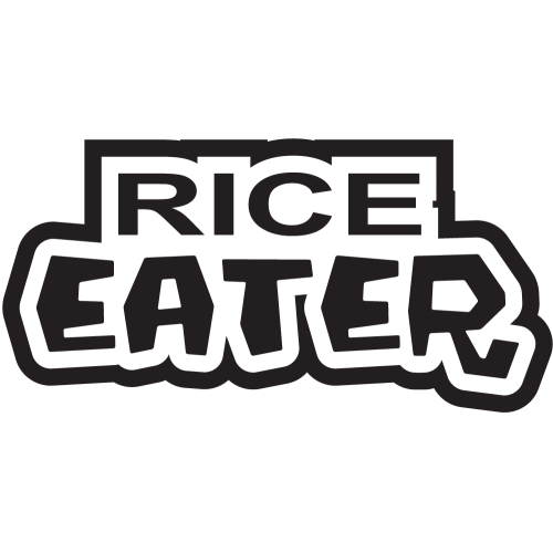 Sticker Jdm Rice Eater