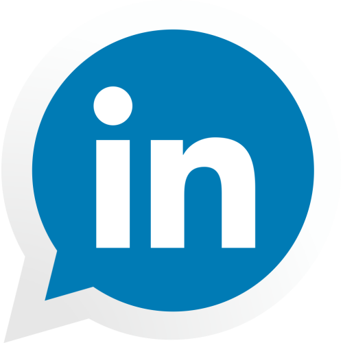 Autocollant Logo Réseau Social Linkedin