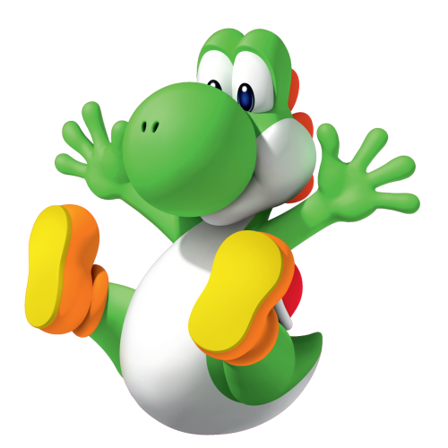 Autocollant Mario Yoshi