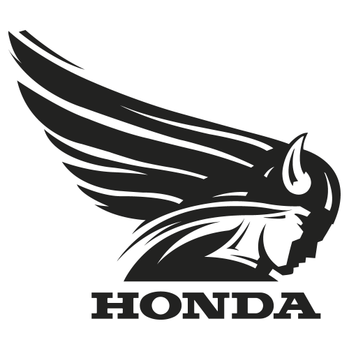 Sticker Honda Retro Droit