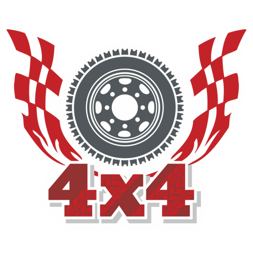 Autocollant 4x4 Offroad Pneu