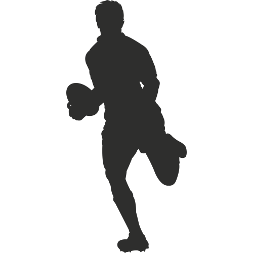 Sticker Rugby Joueur