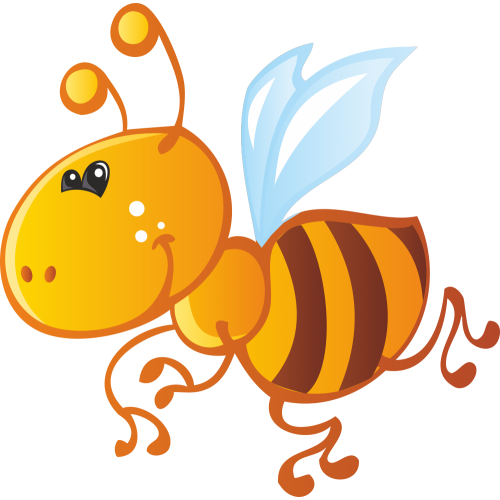 Autocollant Animaux Abeille