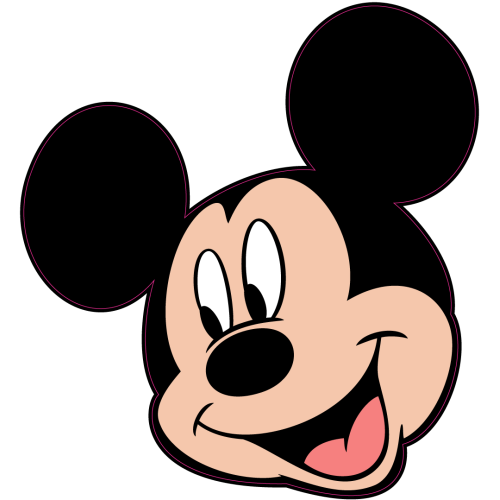 Autocollant Tete Mickey