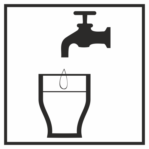 Autocollant Information Eau Potable